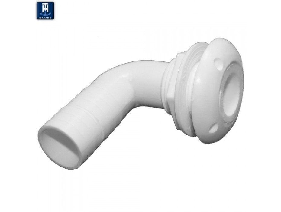 Passe coque nylon coudé 28 mm