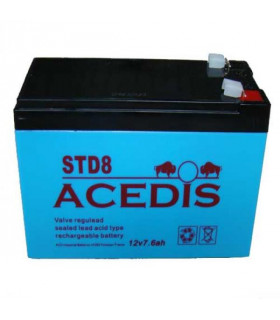 Batterie à décharge lente AGM STD 8 amp