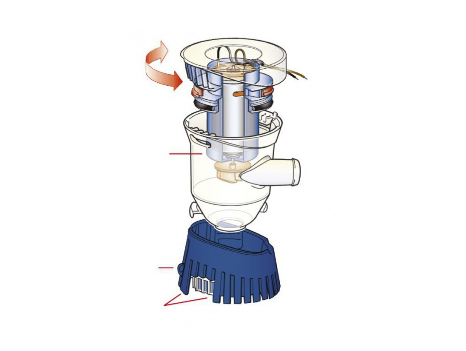 Pompe de cale TSUNAMI T500